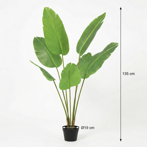 KÜNSTLICHE Strelitzia Nicolai – 135 cm